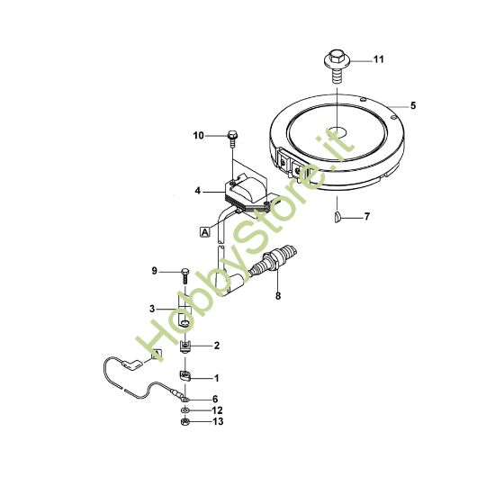 Picture of G - Impianto di accesione FJ180V-AM58